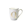 Bitossi Home Mug Lettera Q H 10,3 O 8,2 Cm- Tazze E Tazzine