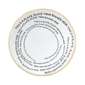Bitossi Home Piatto Piano This Is The Plate- Piatti