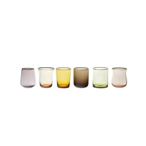 Bitossi Home Set 6 Tumbler Forme Assortite- Bicchieri